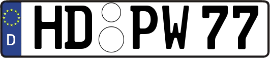 HD-PW77