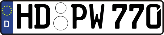 HD-PW770
