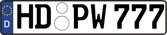 HD-PW777