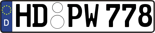 HD-PW778