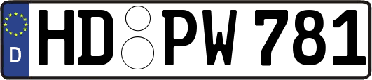 HD-PW781