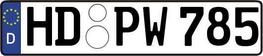 HD-PW785