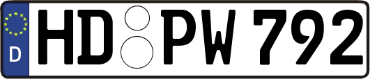 HD-PW792