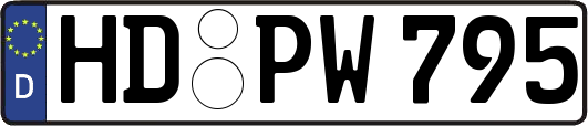 HD-PW795