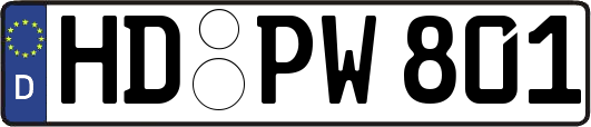 HD-PW801