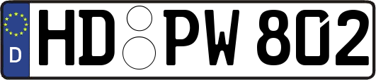 HD-PW802