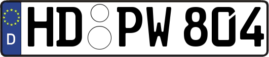 HD-PW804
