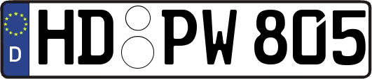 HD-PW805