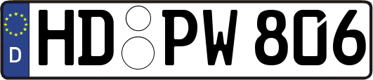 HD-PW806