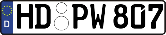 HD-PW807