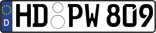 HD-PW809