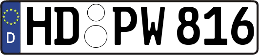 HD-PW816