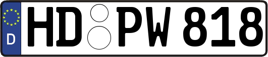 HD-PW818