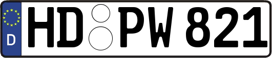 HD-PW821