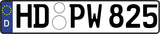 HD-PW825