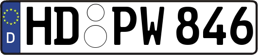 HD-PW846