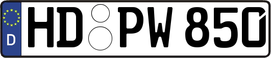 HD-PW850