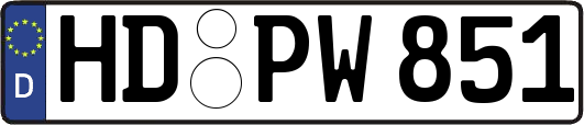 HD-PW851