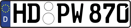 HD-PW870