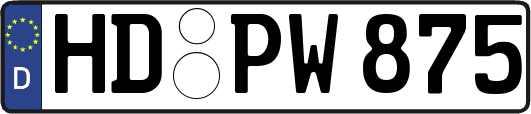 HD-PW875