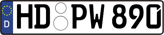 HD-PW890