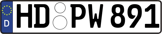 HD-PW891