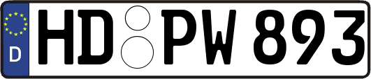 HD-PW893