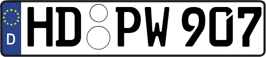 HD-PW907