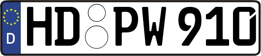 HD-PW910