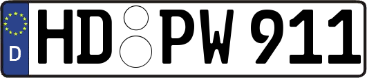 HD-PW911