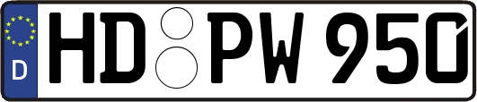 HD-PW950
