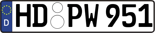 HD-PW951