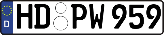 HD-PW959
