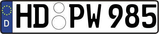 HD-PW985