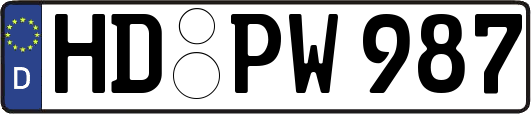 HD-PW987