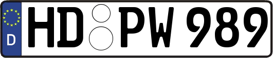 HD-PW989