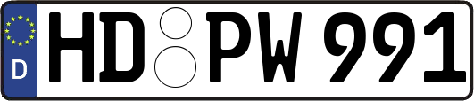 HD-PW991