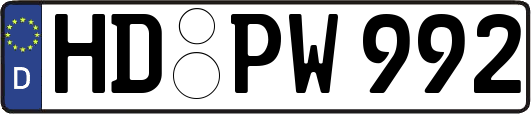 HD-PW992