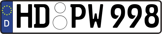 HD-PW998