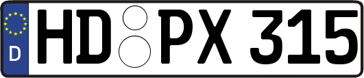 HD-PX315