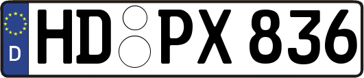 HD-PX836