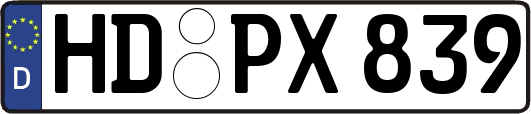 HD-PX839