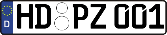 HD-PZ001
