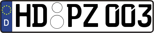 HD-PZ003