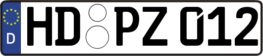 HD-PZ012