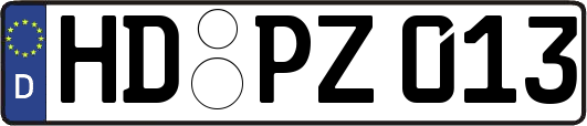 HD-PZ013