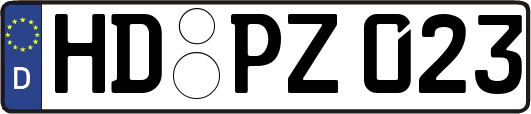 HD-PZ023