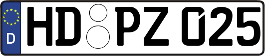 HD-PZ025
