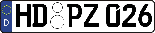 HD-PZ026