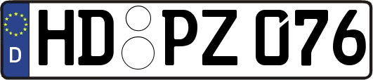HD-PZ076